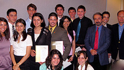2009 Capitol Hill Summer interns pose with heads of TCA and TUSIAD-US while proudly displaying their Certificates of Appreciation.
