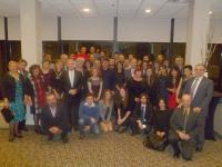 Turkish Canadian students with the congress organizers, speakers and TCA President G. Lincoln McCurdy.