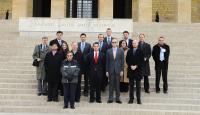 TCA's 16th Congressional delegation at Anitkabir, Ataturk's Mausoleum, in Ankara, Turkey