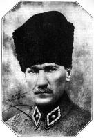 Kemal Pasha as Field Marshal of the Turkish Army