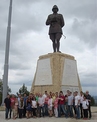 TCA Congressional Delegation at the Atatürk Memorial at Conkbayiri, Gallipoli.